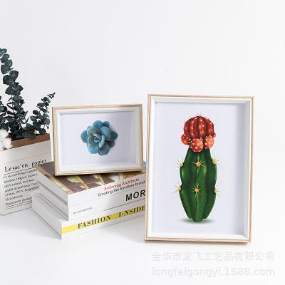 China Home Decoration A4 OEM ODM Specialty Size Creative Modern Custom Foto Frame Wood Picture Frame Solid Color Picture Frame for sale