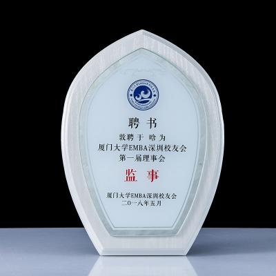 China Tray Medal Wooden Medal Certificate Customized Creative Special Shaped Wooden Plaque Honor Business Authorization Medal for sale