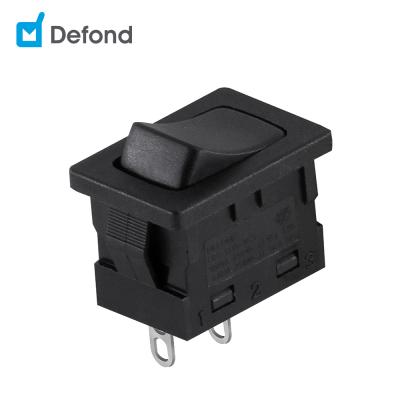 China Silver Alloy Defond CRT-1115-S-AAA33-07R 5E4 Micro Switch 10a 250v t85 5e4 On Off Rocker Switches for sale