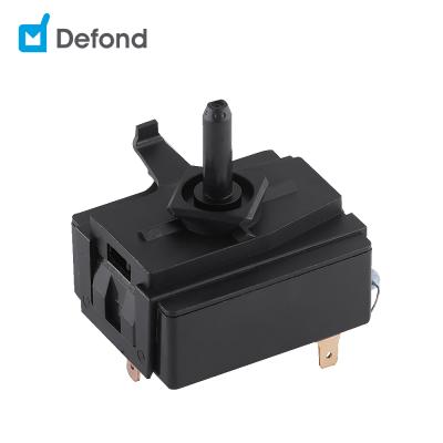 China 25GP 250Vac 1E4 2P4T Phenolic Powder Rotary Switch Defond WAY-2425-002 for sale