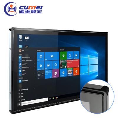 China 2019 Popular customizable smart touch screen monitor flat seamless panel Embedded industrial tablet PC 10.1 for sale