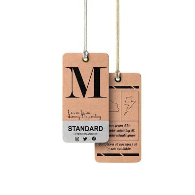 China Sustainable Custom Brand Garment Tags Hang Custom Tags For Shoes for sale