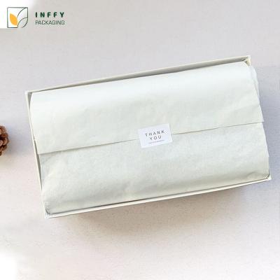 China Recycled Materials 17gsm White Tissue Paper Printed Logo Gift/Shoe Wrapping Paper Apparel Wrapping Paper Eco-friendly for sale