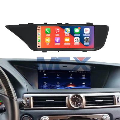 China Android 9.0 Samsung 8 Cores Multimedia 12.3 Inch 4+32G 64GB Navigator DVD Radio Radio Player Support Split Screen MCX For Lexus GS S8K 2012-2019 for sale