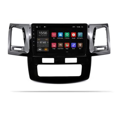 China Android 10 Car DVD Multimedia Player Support 9 Inch Split Screen MCX For Toyota Hilux With WIFI GPS Radio Quad Core Touch Screen for sale