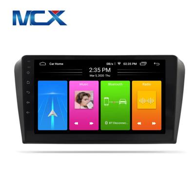 China Android 10.0 Navigation Split Screen MCX GPS Navigation Android 10.0 HD Touchscreen Audio Video Recorder Car Radio Head Unit Support For Mazda 3 2006-2010 for sale