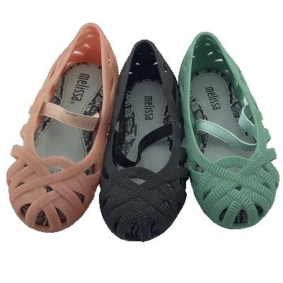 China CLASSIC FASHION waterproof PVC HALL CUT-OUT DESIGN KIDS SHOES for sale