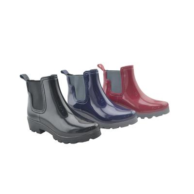 China Fashion Trend Shortcut Women's Rainboots Comfortable Rain Boots Shoes PVC for sale