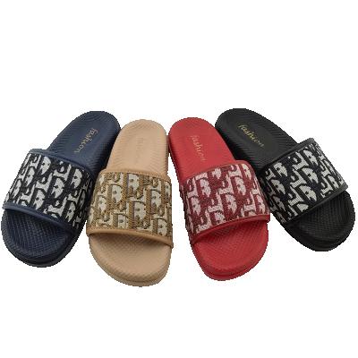 China Fashion Trend Comfortable PVC Sandals For Ladies Servo Control Thick Air Blow Slipper for sale