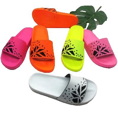 China Fashion Trend PVC Sandals For Ladies Servo Air Blow Slipper With Elastic Gore Upper for sale