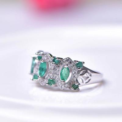 China China 2020 hot retail and wholesale popular natural green rings for decoration for sale