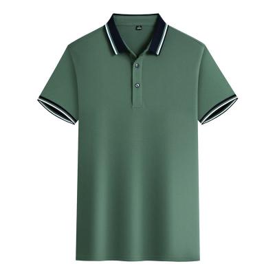 China 100% Breathable Mesh Breathable Short Sleeve Plus Size Men Polyester Polo Shirts High Quality Mens Custom Made Polo Shirt for sale