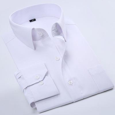 China Breathable Casual Formal Business Dress Blouse Sheath Long Soft Slim Fit High Quality Men's Formal Shirt for sale