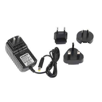 China AC/DC Adapter 5V 9V 12V 24V 1a 1.5a 2a 2.5a 3a 4a 5a Power Supply with Interchangeable Wall Plugs FYU-0502000 for sale