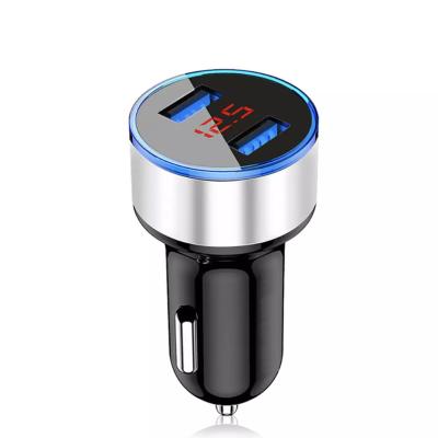 China Car Charger 3.0 Dual USB QC 3.0 Adapter High Speed ​​Fast Charging Car-Charger Fast Charging Type For Micro USB C Cable Phone Charger for sale