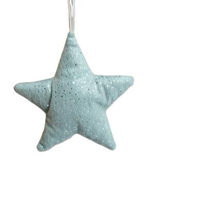 China Suede Fabric Christmas Decoration Stand Decor Christmas Ornaments Tree HangingXmas Ornaments for sale