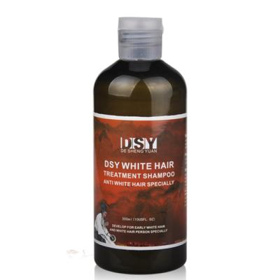 China Hot Sale Black Hair Renewal White Hair Treatment Anti Gray Hair Shampoo For White Hair Treatment for sale