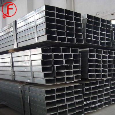 China Liquid Pipe Hot Dip Galvanized Q195 Square / Rectangular Q235 Galvanized Steel Pipe Metal Iron Funiture Material for sale