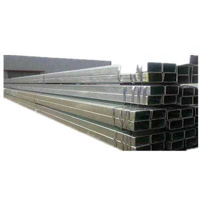 China Structure Pipe Galvanized Carbon Iron Pipes Rectangular Tube Metal Square Tubes for sale