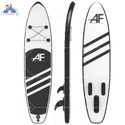 China Lilytoys Unisex Inflatable Surfboard Custom Paddle Boards Exciting Water Surfing for sale