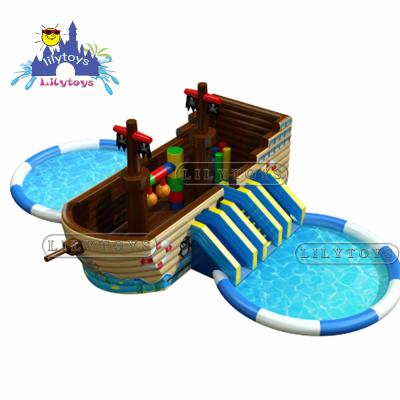 China Outdoor water amusement lilytoys new design park water used water park equipment, water park design to build for sale for sale