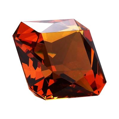 China Europe Best Price Wholesale Decorative Crystal Diamond Paperweight Large Crystal Glass Diamond for sale