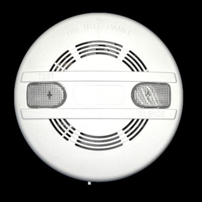 China Custom Classic White Sensor Fire Brigade Photoelectric Smoke Detectors For Hotel SD-4992 for sale