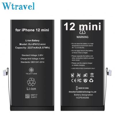 China Wholesale Cell Phone 12 MIN Batteries Factory Cell Phone Battery For iPhone 12 MIN Battery for sale