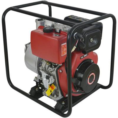 China ISO 9001 Diesel Engine Water Pumps Red Diesel Powered Water Pump for sale