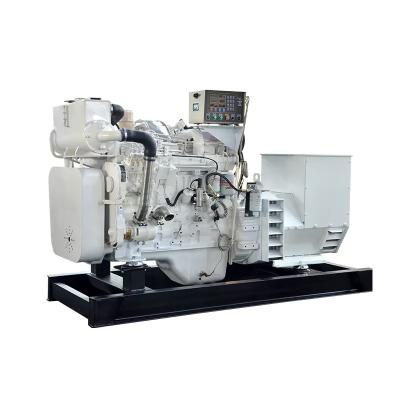 China Generador para buques diesel de 80 kW Generador de Cummins Marine en venta