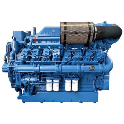 중국 YCTD52 YC16VTD 유차이 발전기 1350kW-1800kW Genset 발전기 판매용