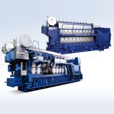 China Hyundai Heavy Fuel Oil Generator 0.42MW - 21MW Water Cooled Genset for sale