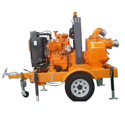 China Mobiele Deutz irrigatiepomp 4 inch Deutz diesel waterpomp Te koop