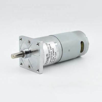 China Drip Proof Low Noise 8v 12v 24v 12 Volt High Rpm 15w 50w 50rpm 40 rpm 12kg cm rs555sh High Power DC Micro Gear Motor for sale