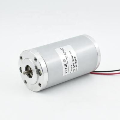 China 42mm diameter 12v 24 volt 24v 36v 60w 35 watt 40w 2000rpm 7000rpm high quality low noise low noise brushed dc motor for car brake for sale