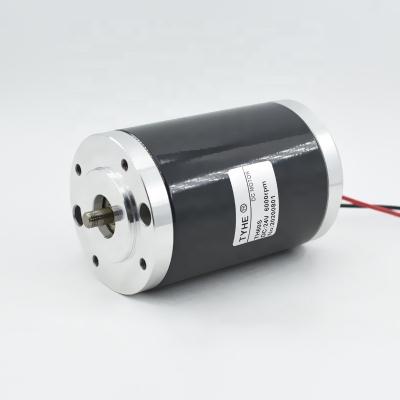 China 60mm Micro Diameter 12v 12v 24v 4a 100w 110w 60w 10000rpm 1500rpm 2800rpm Universal High Speed ​​Brushed DC Motor CE Rohs for sale