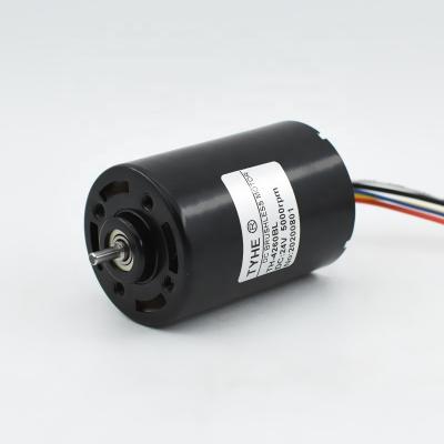 China Manufacturer totally enclosed 12v 24 volt 4000 rpm 3000 rpm 5000rpm 20 low rpm high torque BLDC rs4260 custom brushless dc motor 25w watt for sale