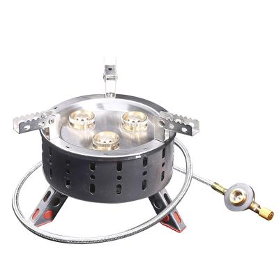 China Automatic Burner Mini Camping Alcohol Stove Portable Camping Boosting BBQ Backpacking Picnic Cooking Travel Stove for sale