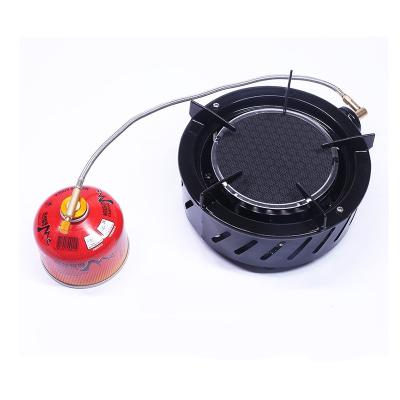 China Hotel Outdoor Burner Stove Mini Portable Collapsible Ideal Cooker Folding Camping Gas Stove for sale