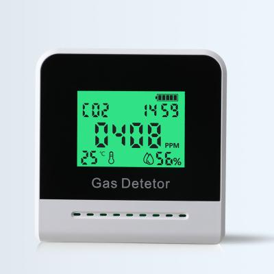 China Portable USB Desktop Indoor Multi Function Greenhouse Charging USB Air Quality Monitor for sale