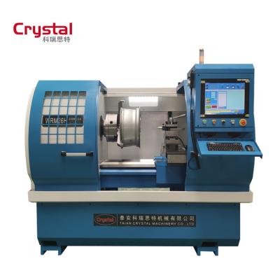 China Wheel Repair Alloy Wheel Diamond Cutting CNC Machine Rim Straightening Machine WRM26H for sale