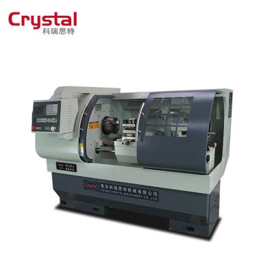 China Hot Machinery Repair Shops 2022 Type CK6136A Crystal Mini CNC Lathe In A Cheap Price for sale