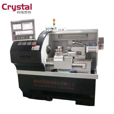 China Building Material Stores CRYSTAL High Precision Digital Controlled Mini Lathe CK6132 CNC for sale