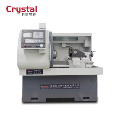 China Machinery repair shops CRYSTAL Low cost CNC lathe machine with 6 station turret for sale price CK6432A for sale