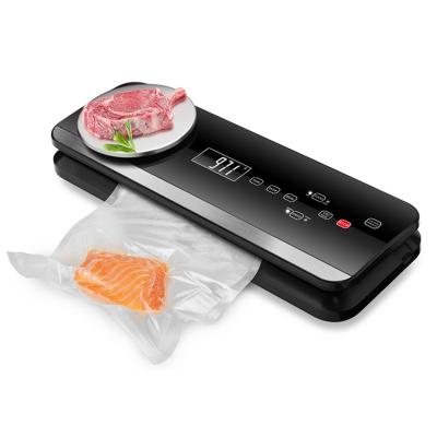 China Fully Automatic Household Vacuum Sealer with Kitchen Scale Cutter and Initiator Kit Sous Vide Bags Rolls for Sous Vide Sealing Moist Dry Mode for sale