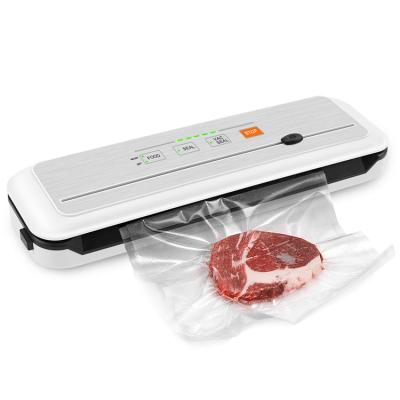 China Household Portable Vacuum Sealer with Built-in Cutter and BPA Free Vacuum Bags for Food Packaging Sous Vide Baking and Vacuum Food Saver for sale