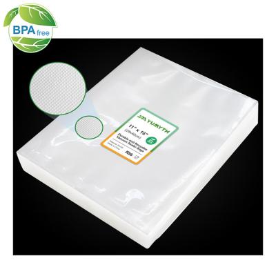 China Food 28*40cm Emboosed Vacuum Sealer Bags for sale