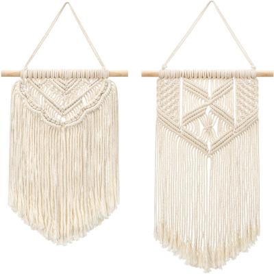 China Handmade Cotton Woven Wall Hanging Home Decor Macrame Wall Hanging Home Decor Handmade Macrame Wall Hanging Home Decor for sale