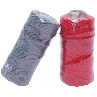 China Cotton Manufacturer Supply Colorful 100% Cotton Sewing Thread Cotton Embroidery Thread Cotton Macrame Rope for sale