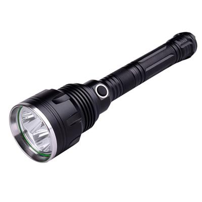 China 5000 Lumen 30W Camping Super Bright Long Distance Rechargeable Led Outdoor Led Flashlight Flashlight 5 Modes for sale